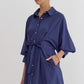 *Wrap It Up! Dark Royal Dress