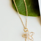 FLOWER PEARLS NECKLACE