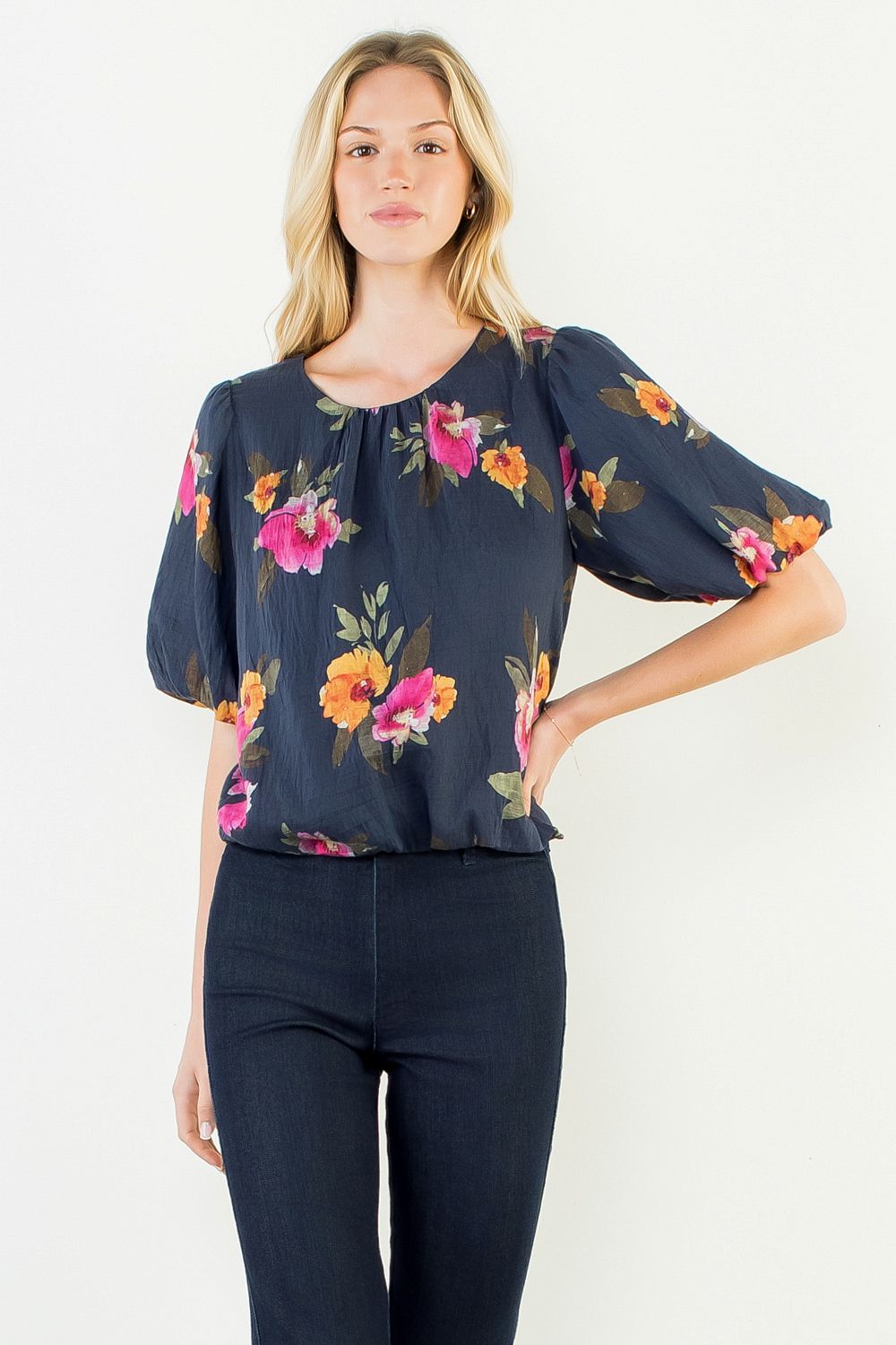 THML Flowy Floral Top
