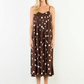 Thin Strap Polka Dot Dress