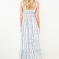 THML Tie Strap Maxi Dress