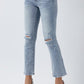 *RISEN - HIGH RISE CROP FLARE JEANS