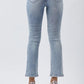 *RISEN - HIGH RISE CROP FLARE JEANS