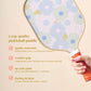 Pickleball Paddle -  Daisy Craze Aqua