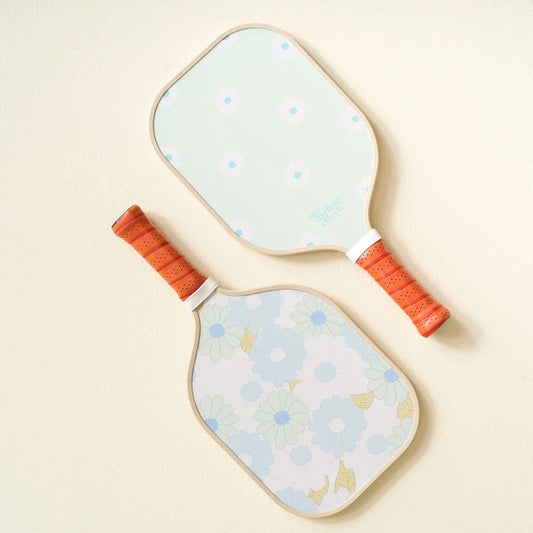 Pickleball Paddle -  Daisy Craze Aqua